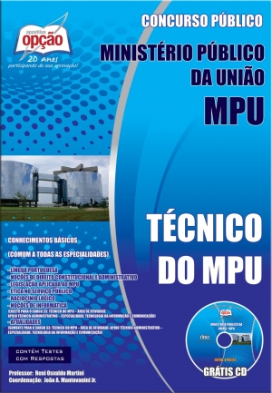 Ministério Público da União (MPU)-TÉCNICO DO MPU-ANALISTA DO MPU